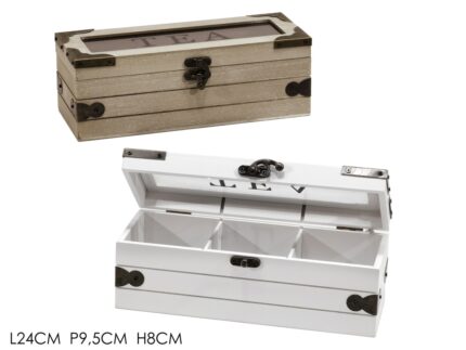 Scatola portatisane con 3 scomparti assortiti